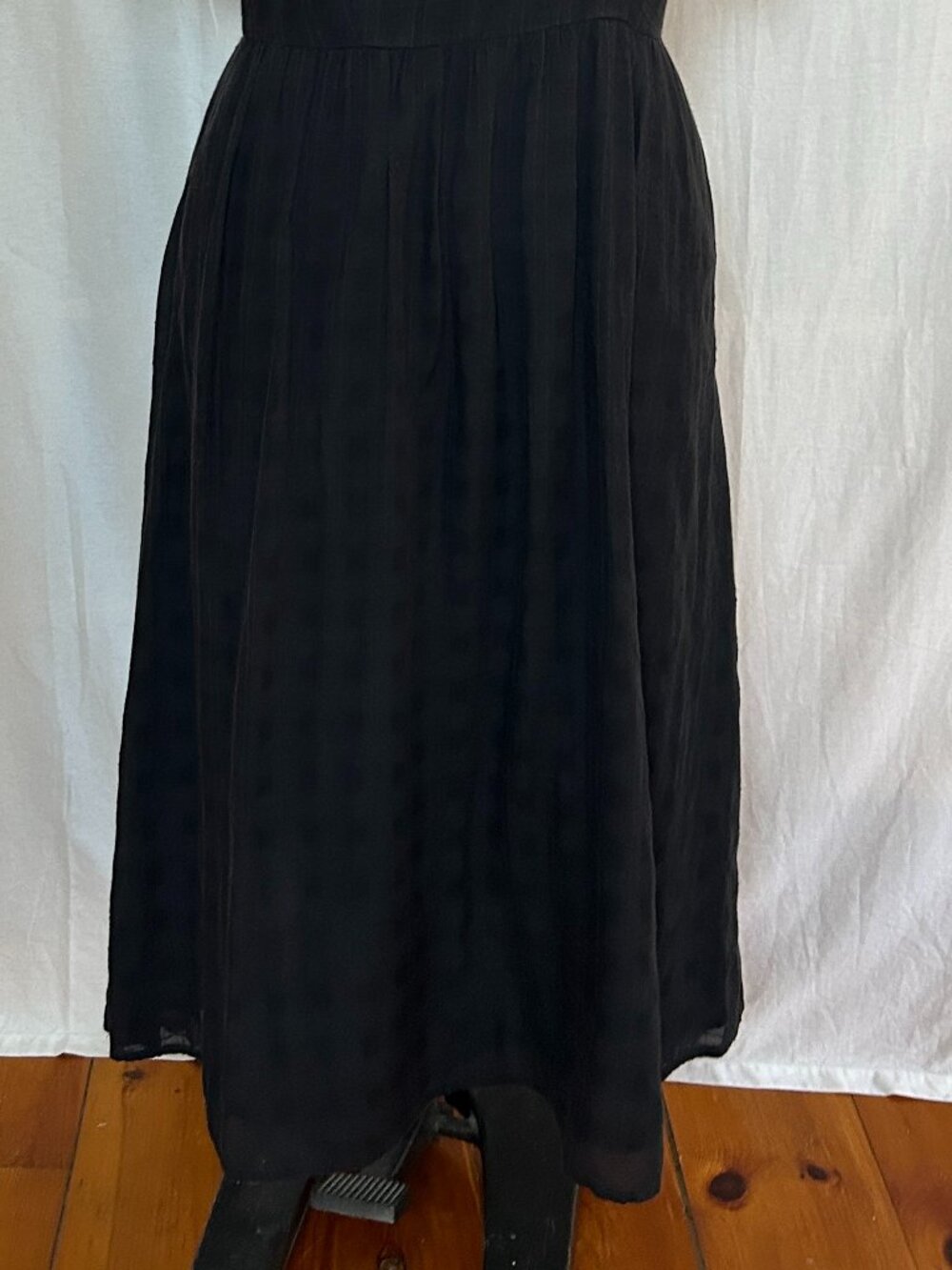 & Other Stories black embroidered dress 8 - Picture 3 of 5